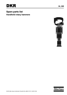 DKR 36 Series parts drawing preview (first PDF page)